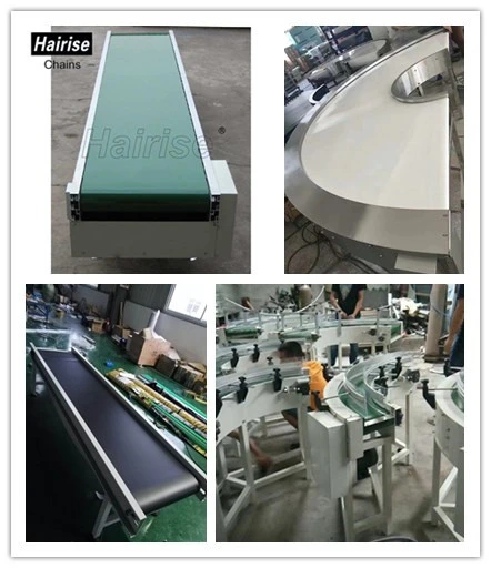 Hairise ISO Food Grade Straight PVC/PU Belt Conveyor System